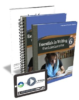 Essentials in Writing Level 6 Bundle with Assessment (Online Video Subscription, Textbook, Teacher Handbook and Assessme