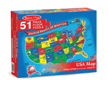 USA Map Floor Puzzle