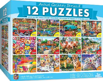 Artist Gallery II 12 Pack Puzzle Bundle