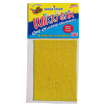 Yellow Wikki Stix - pkg of 36
