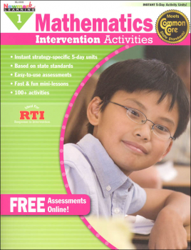 Mathematics Intervention Activities Grade 1