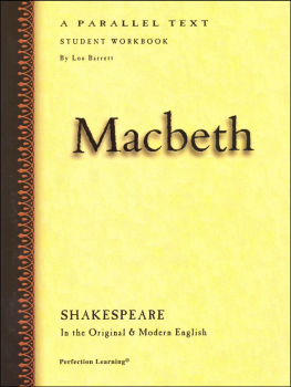MacBeth-Shakespeare Workbook