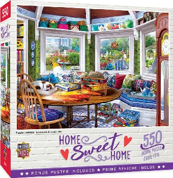 Home Sweet Home - Puzzler's Retreat Puzzle (550 Piece)