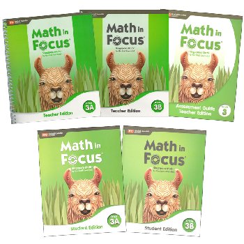 Math in Focus 2020 Homeschool Kit Grade 3