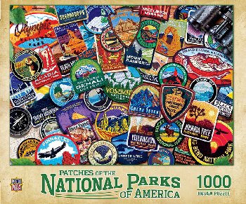 National Parks Patches Puzzle (1000 piece)