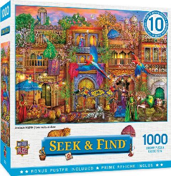 Seek & Find - Arabian Nights Puzzle (1000 piece)