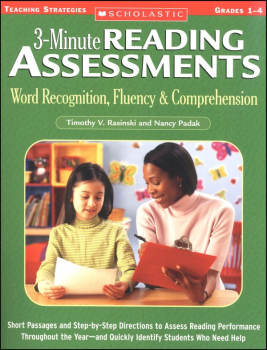 3-Minute Reading Assessments Gr. 1-4