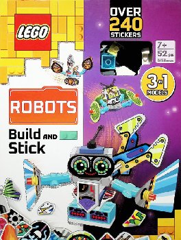 LEGO Books Build and Stick: Robots