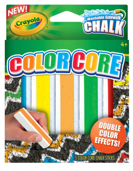 Crayola Washable Color Core Sidewalk Chalk | Crayola