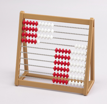 Abacus (red/white beads)
