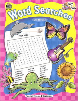 Word Searches Grades 2-3 (Start to Finish)
