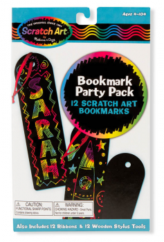 Scratch Art Bookmark Party Pack