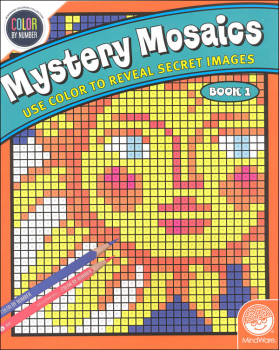 Color By Number Mystery Mosaics: Book 1