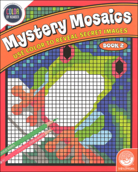 Color By Number Mystery Mosaics: Book 2