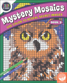 Color By Number Mystery Mosaics: Book 3