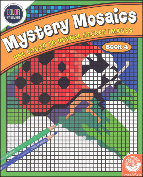 Color By Number Mystery Mosaics: Book 4