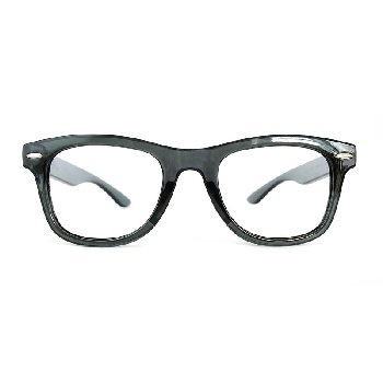 Bluelight Protection Frame in Grey Crystal - Unisex