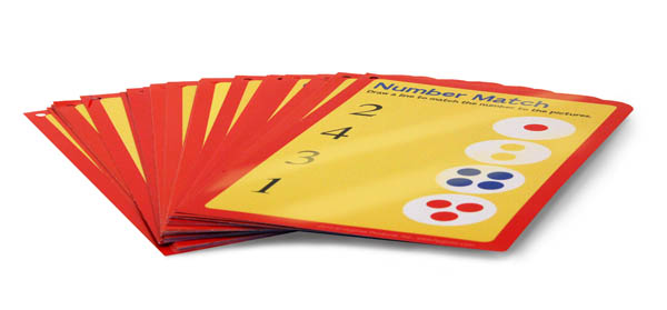 Counting Dough Number Card Set (Write & Wipe)
