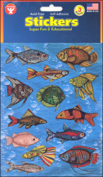 Fish Stickers (3 Sheets)
