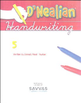 D'Nealian Handwriting Student Edition 5th Grade