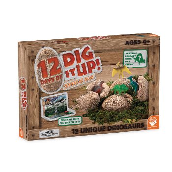 Dig It Up! 12 Days of Dig it Up Dinosaur Eggs