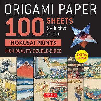 Origami Paper - 100 Sheets Hokusai Prints 8 1/4" (21 cm)
