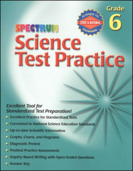 Spectrum Science Test Practice Grade 6