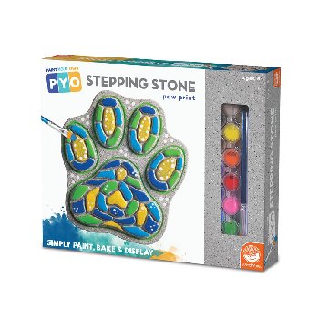 Paint Your Own Stepping Stone - Paw Print