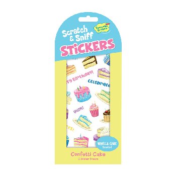 Scratch & Sniff Stickers: Confetti Cake