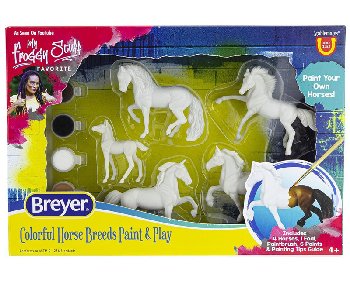 Breyer Craft Colorful Breeds Paint & Play