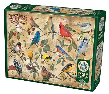 Popular Backyard Wild Birds of N.A.(1000 piece)