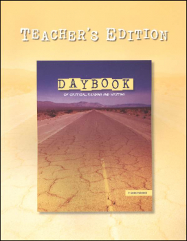Daybook Critical Reading and Writing Grade 6 Teacher (2007)