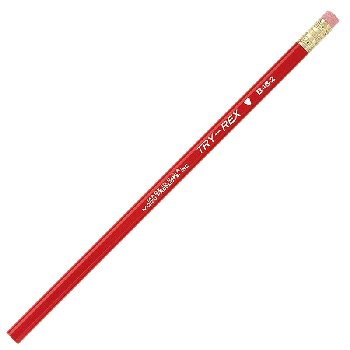 Standard Try-Rex Pencil with Eraser