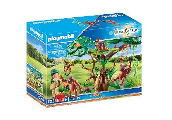 Orangutans with Tree (Family Fun)