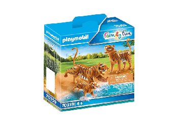 Tigers with Cub (Family Fun)