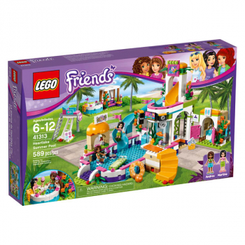 lego friends heartlake summer pool 41313