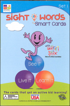 Sight Words Smart Cards with Wikki Stix (Set 1)