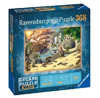 Escape Kids: Pirate's Peril Puzzle (368 piece)