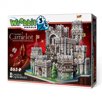 King Arthur's Camelot 3D Puzzle (865 pieces)