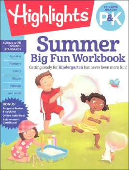 Summer Big Fun Workbook Bridging Grades PK & K