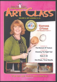 Art Class Volume 6 Lessons 21-24 on DVD