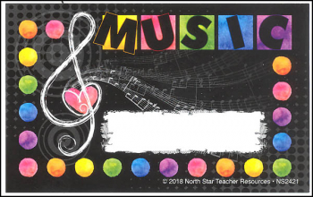 Music Love Incentive Punch Card