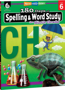 180 Days of Spelling & Word Study for Sixth Grade