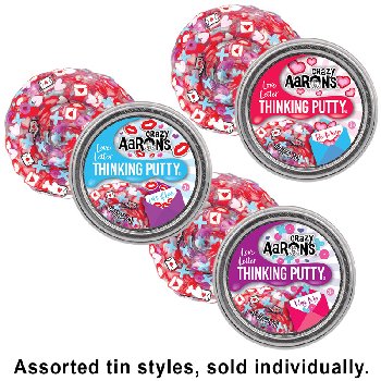 Love Letter Thinking Putty 2" Mini Tin (assorted style)