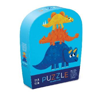 Dino Friends Mini Puzzle (12 pieces)