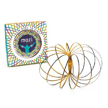 Mozi Flow Ring - Black & Gold