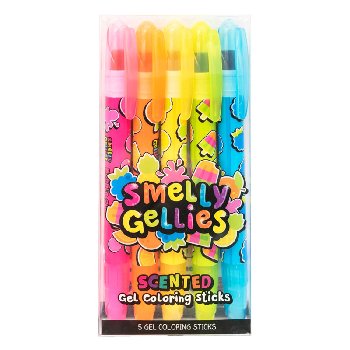 Smelly Gellies Gel Crayon Set of 5