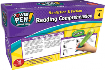 Power Pen Learning Cards: Reading Comprehension Grade 4