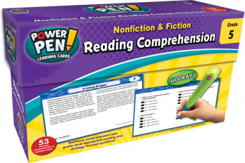Power Pen Learning Cards: Reading Comprehension Grade 5