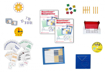 RightStart Mathematics Starter Kit Level A with AL Abacus Standard (1st Edition)